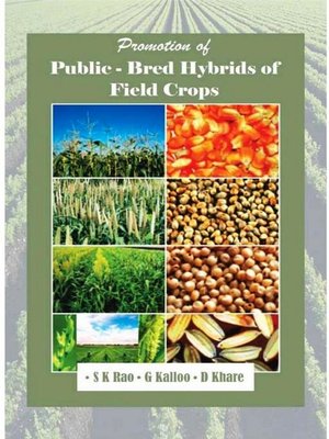 cover image of Promotion of Public-Bred Hybrids of Field Crops